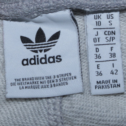 Adidas Womens Grey Jogger Trousers Size 10 Casual Sportswear