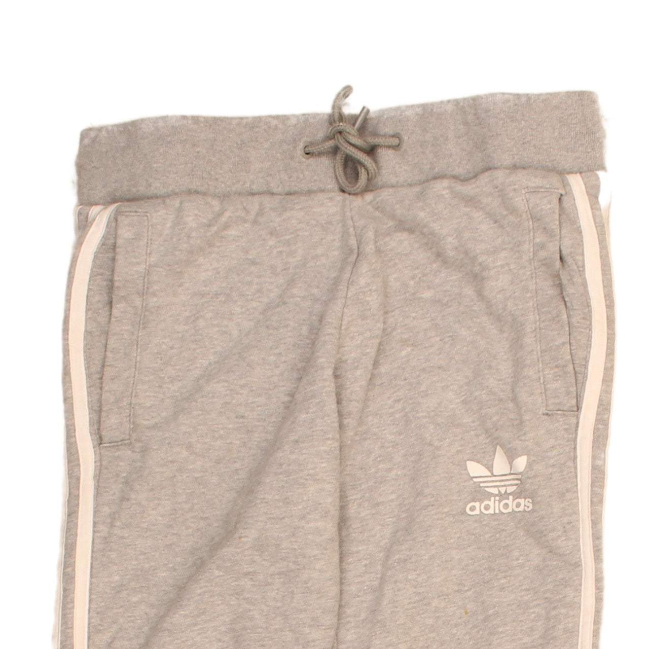 Adidas Womens Grey Jogger Trousers Size 10 Casual Sportswear