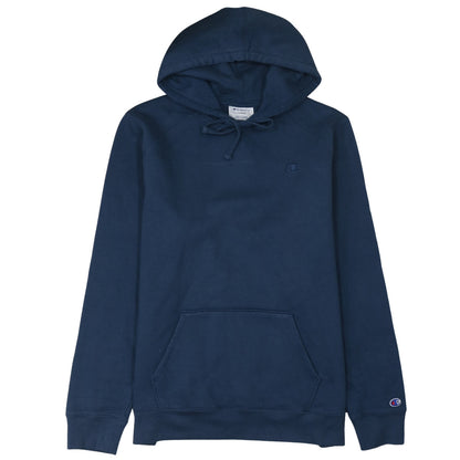 Champion Men's Blue Pullover Hoodie XL Fleece Sweatshirt