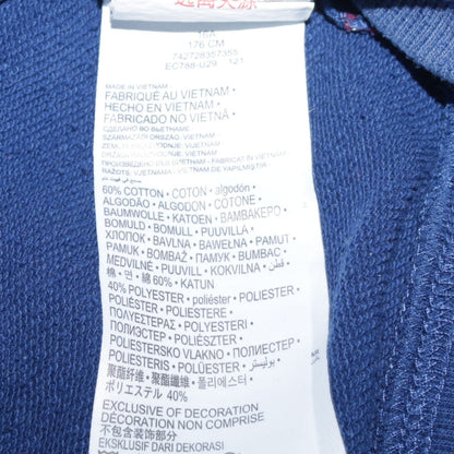 Levi's Boys Blue Pullover Hoodie 16 Years Cotton Blend Logo Sweatshirt