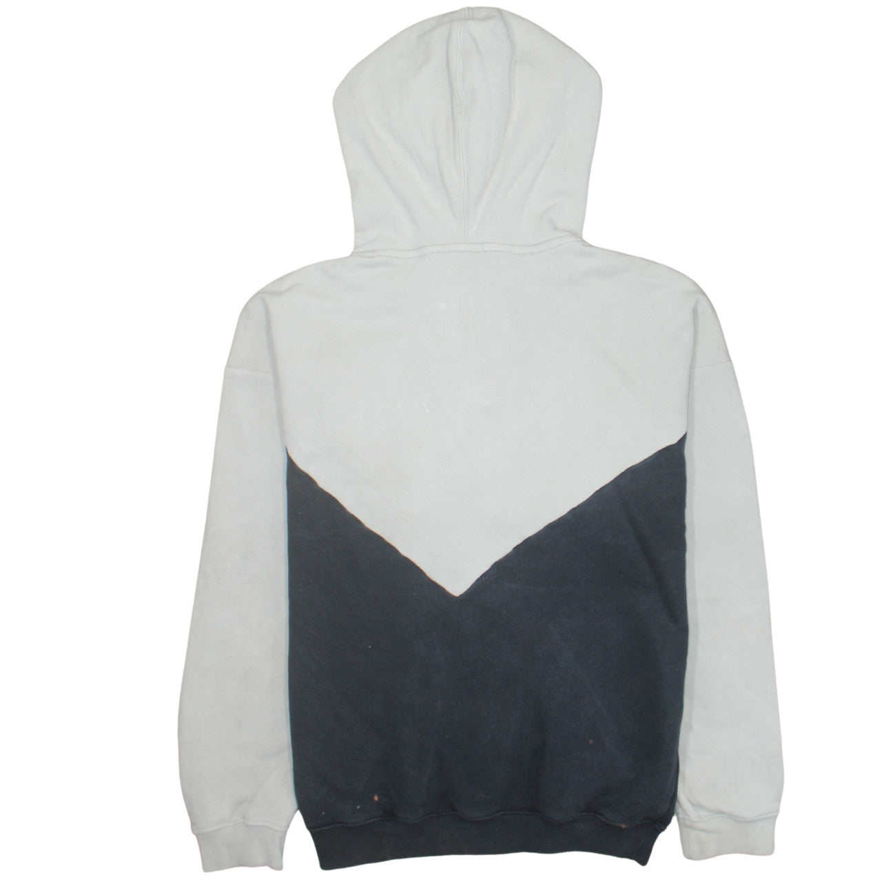 Adidas Women’s Beige Colourblock 1/4 Zip Hoodie Size 12