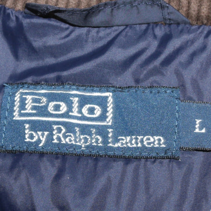 Polo Ralph Lauren Men's Blue Quilted Polyester Jacket Size L