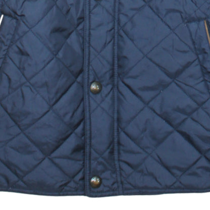 Polo Ralph Lauren Men's Blue Quilted Polyester Jacket Size L