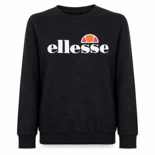 Ellesse Womens Black UK 8 Pullover Crew Neck Sweatshirt