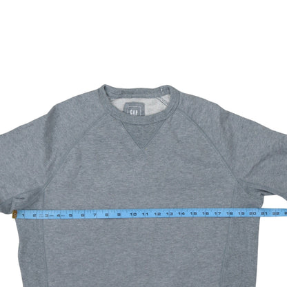 GAP Men's Grey Crew Neck Pullover Sweatshirt Size S