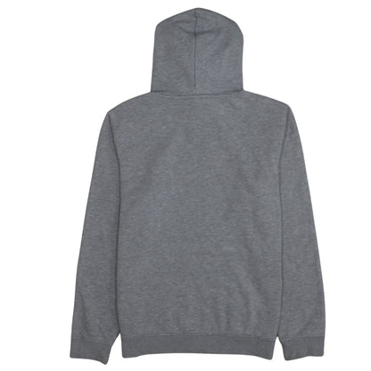 Champion Womens Grey Pullover Hoodie Medium Cotton Blend Logo