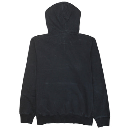 Timberland Men's Black Pullover Hoodie L Logo Outdoor Fleece
