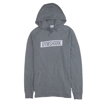 Gymshark Women Grey Pullover Hoodie M Cotton Blend Activewear