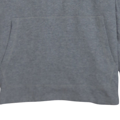Gymshark Women Grey Pullover Hoodie M Cotton Blend Activewear