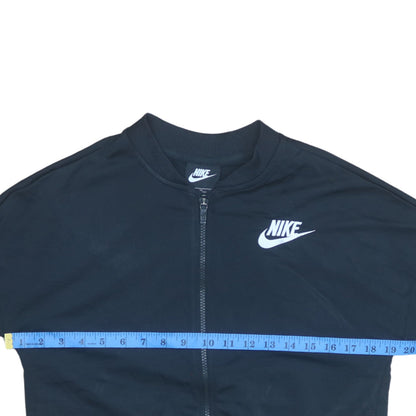 Nike Boys Black XL Track Jacket Full Zip Sports Activewear Top
