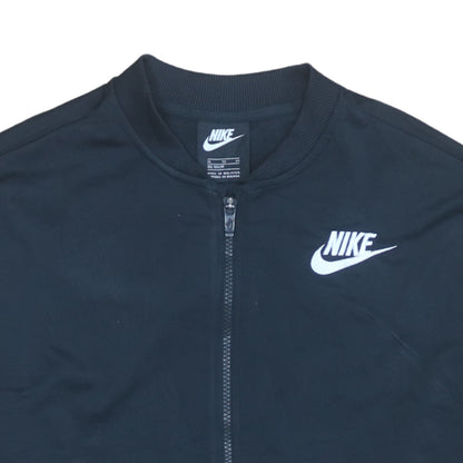 Nike Boys Black XL Track Jacket Full Zip Sports Activewear Top