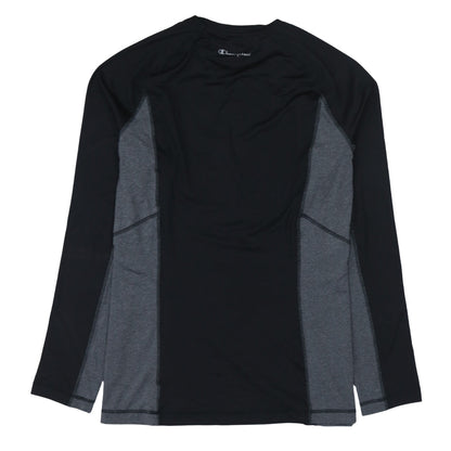 Champion Men’s Black Athletic Long Sleeve Training Top L