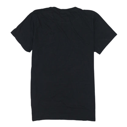 Adidas Womens Black Cotton Short Sleeve Sports T-Shirt Size S
