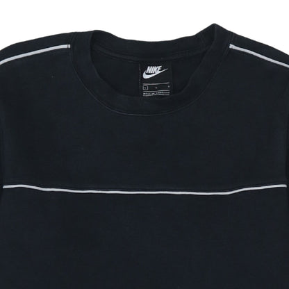 Nike Mens Black L Crew Neck Pullover Sweatshirt