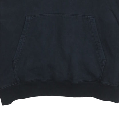 Champion Men's Black Medium Pullover Hoodie Embroidered Logo