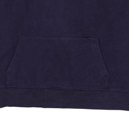 Gap Womens Navy Blue Pullover Hoodie Size L Cotton Blend