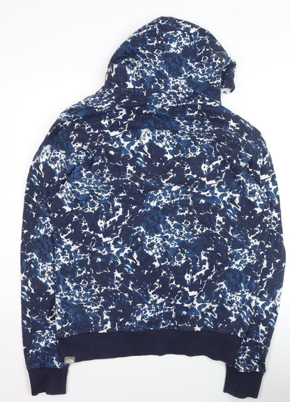 The North Face Men's Blue Pullover Hoodie L Outdoor Cotton