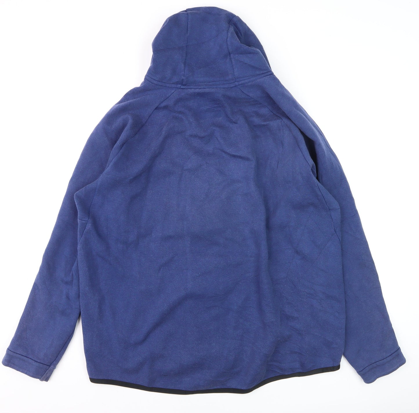 Nike Men's Blue XL Full Zip Hooded Sweatshirt Hoodie
