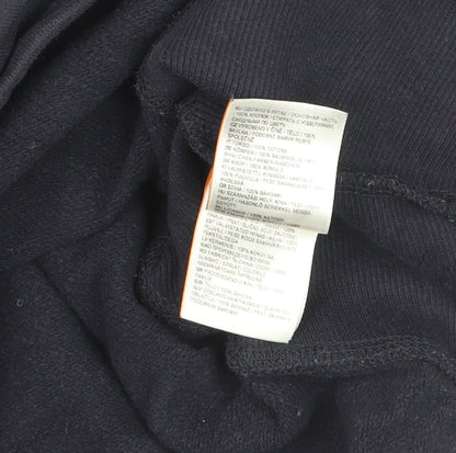 Superdry Womens Navy Harlem Dist NYC Crew Neck Sweatshirt Size 12
