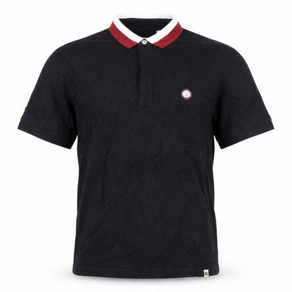 Pretty Green Men's Black Slim Fit Polo Shirt Size M Cotton