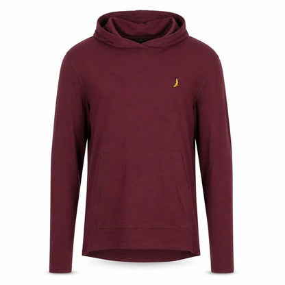 Brave Soul Men's Red Pullover Hoodie XS Lightweight Casual