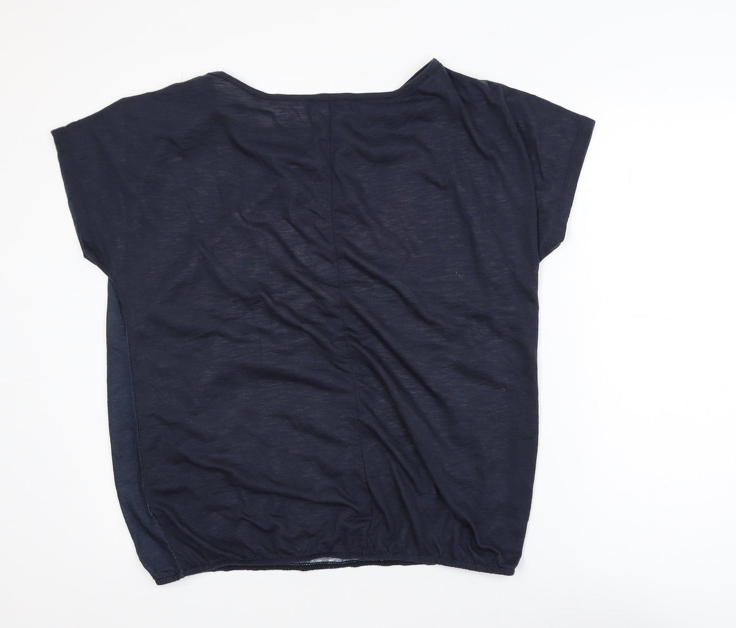 Next Womens Blue New York Heart Graphic T-Shirt Size 16 Polyester