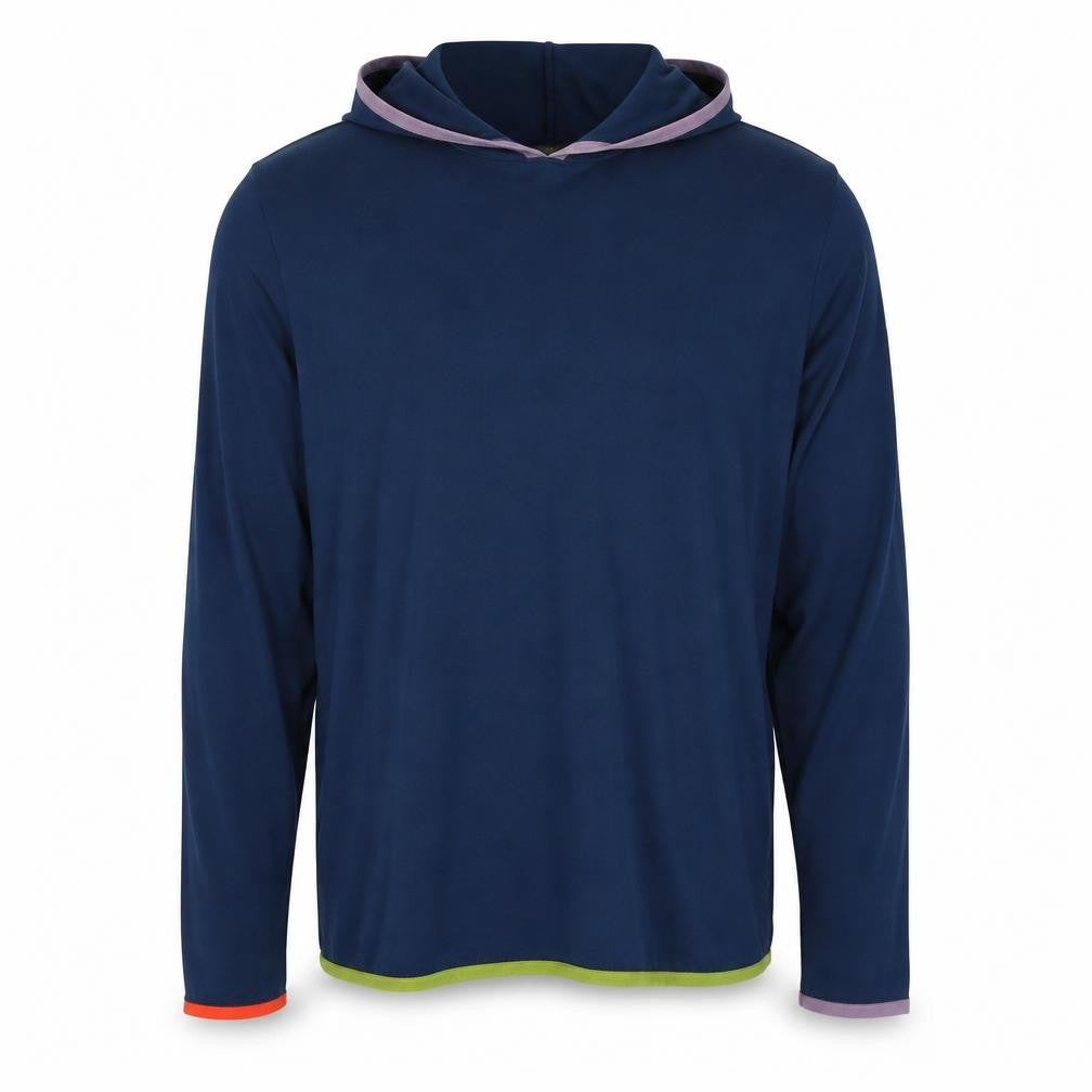 Tine Dwinger Copenhagen Blue Men's L Pullover Lightweight Hoodie