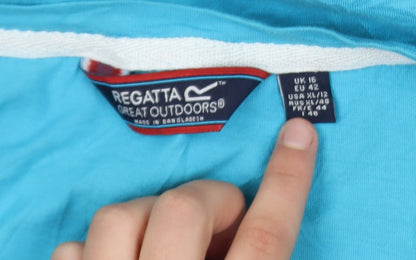 Regatta Unisex Blue XL Graphic Outdoor Cotton T-Shirt
