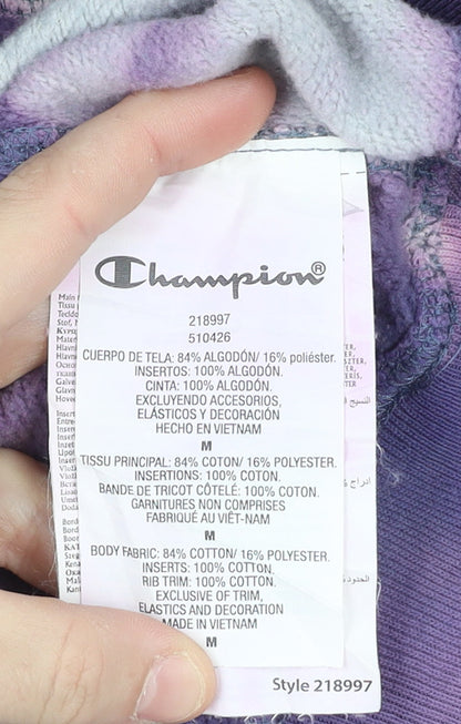 Champion Men’s Multicoloured Henley Sweatshirt Medium