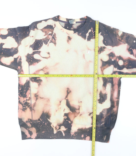 Champion Men's Multicoloured Medium Retro Crew Neck Sweatshirt