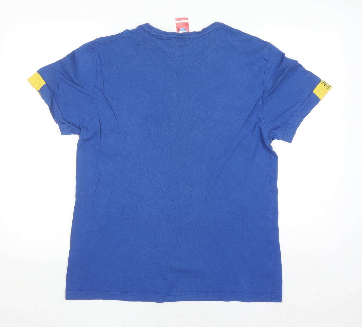 FIFA World Cup Russia 2018 Brazil Blue Men's Small Short Sleeve T-Shirt