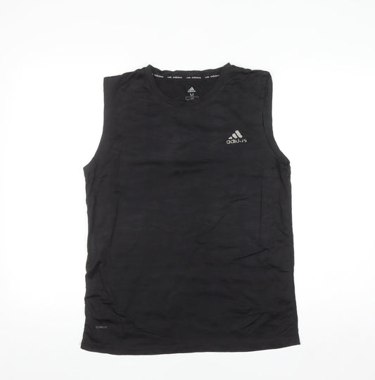 Adidas Men Black Climalite Sleeveless Training Tank Top M