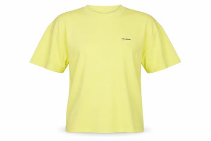 Collusion Men's Yellow Graphic Print Relaxed Fit Cotton T-Shirt S