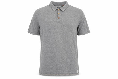 FCUK Men’s Grey Cotton Polo Shirt XL Short Sleeve Casual