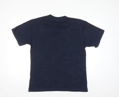 Uniqlo Men’s Navy Naruto Graphic Short Sleeve Cotton T-Shirt Size M