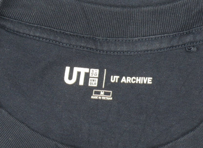 Uniqlo Men’s Navy Naruto Graphic Short Sleeve Cotton T-Shirt Size M