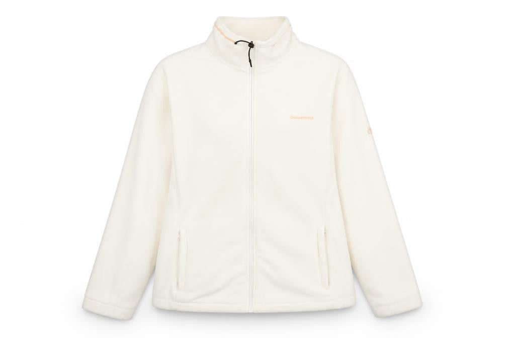 Craghoppers Women’s Ivory Full Zip Fleece Jacket UK 20