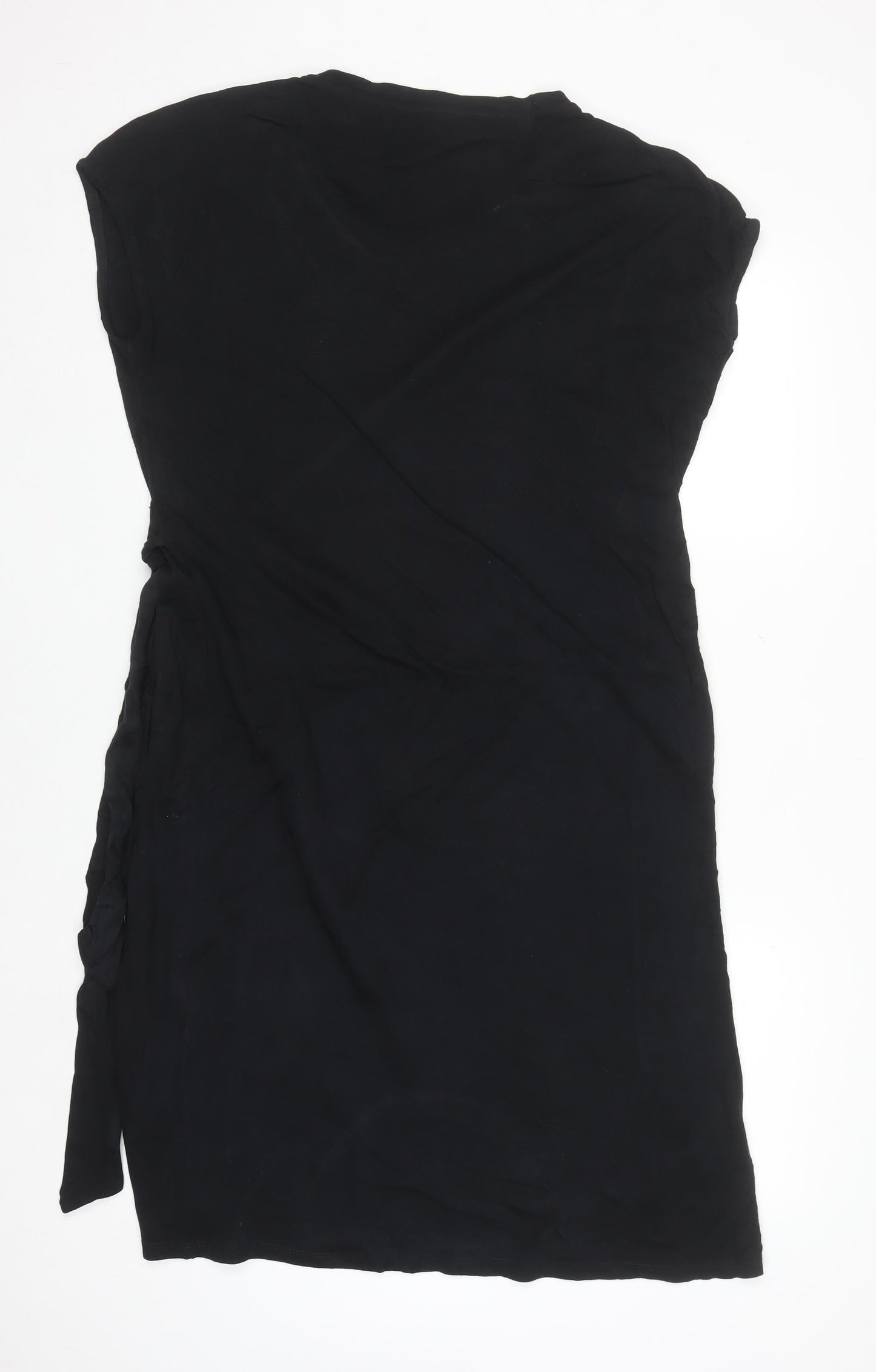 Serra Womens Black T-Shirt Dress Size 16 Cotton Casual