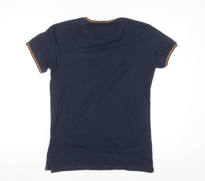 Ted Baker Boys Blue Graphic Logo T-Shirt Age 12-13 Years Short Sleeve Cotton
