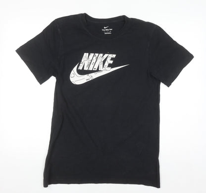 Nike Men's Black Graphic Logo Sports T-Shirt Size S