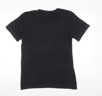 Nike Men's Black Graphic Logo Sports T-Shirt Size S