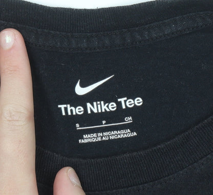Nike Men's Black Graphic Logo Sports T-Shirt Size S