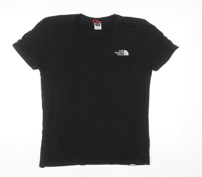The North Face Men's Black Small Crew Neck Cotton T-Shirt