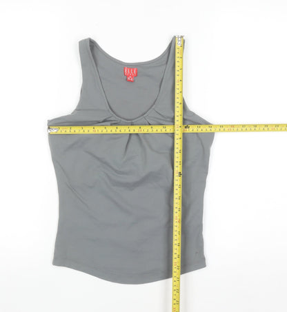 ELLE Sport Women’s Grey XS Sleeveless Stretch Tank Top