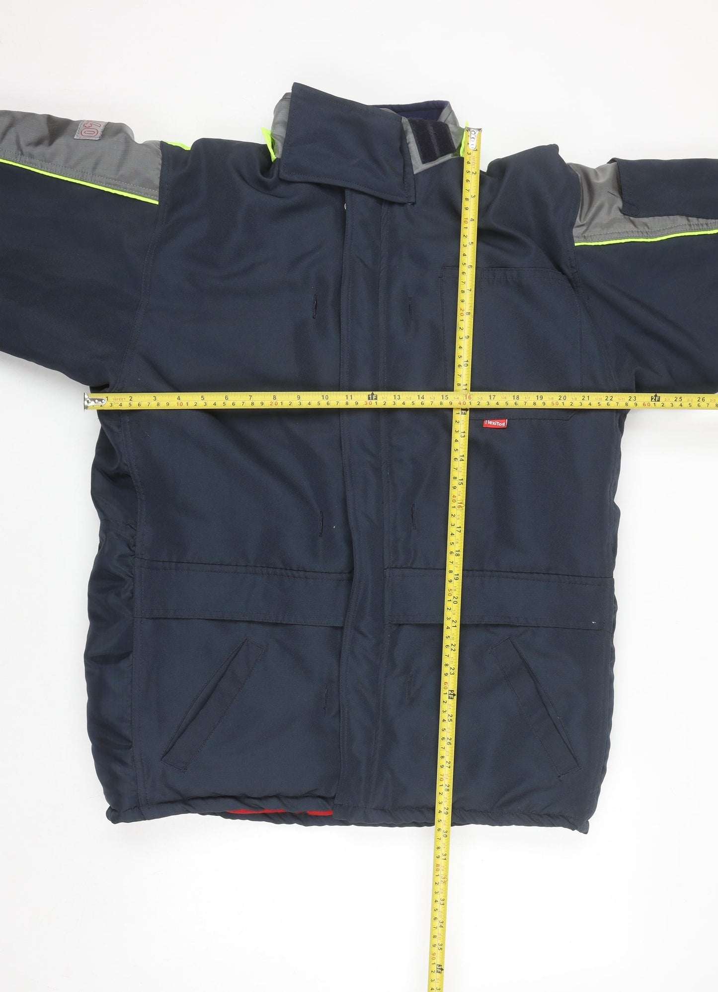 FlexiTog Men's Blue Coldstore Insulated Work Jacket Size M Winter Coat