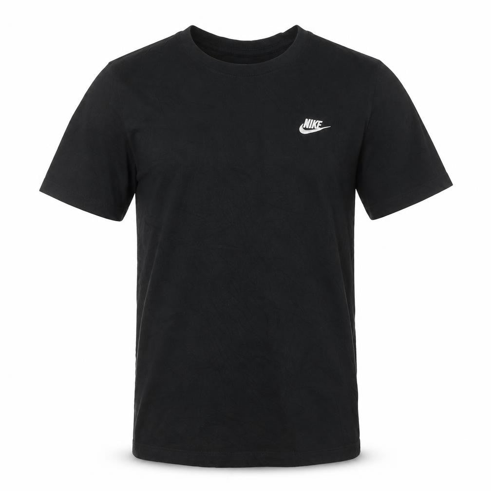 Nike Men's Black Cotton Crew Neck Sports T-Shirt M