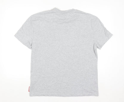 Marvel Men's Grey Graphic Crew Neck Short Sleeve T-Shirt M