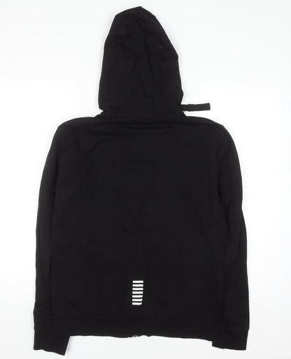 Emporio Armani EA7 Men's Black Full Zip Hoodie Size L
