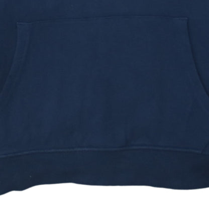 U.S. Polo Assn. Men's Blue Pullover Hoodie L Logo Graphic Cotton