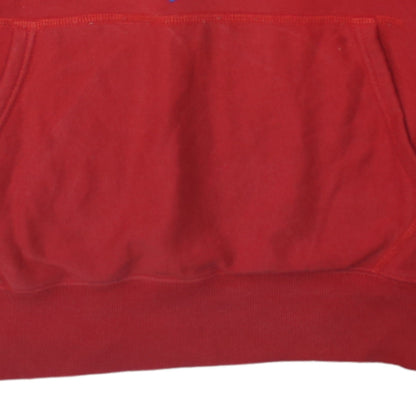 Polo Ralph Lauren Men's Red Pullover Hoodie M Logo Graphic